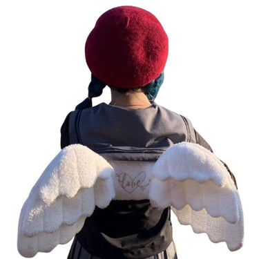 Angel Wing Backpack with Gold Love Heart: Perfect for Cosplay, Halloween, and Hen Parties from NSE Imports #1.